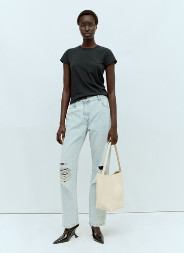 Medium N/S Park Tote Bag The Row Medium N/S Park Tote Bag Cream row0256056