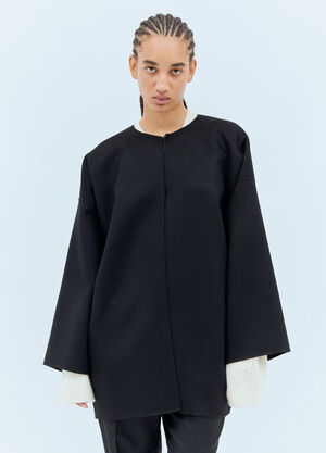 The Row Raj Cashmere Jacket Black row0257007