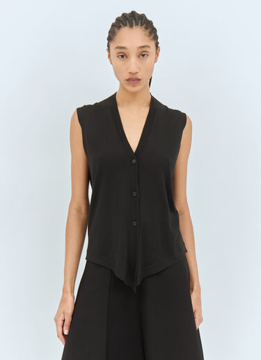 The Row Harrell Vest Black row0258006