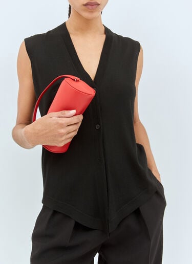 Round 90's Handbag The Row Round 90's Handbag Red row0258045