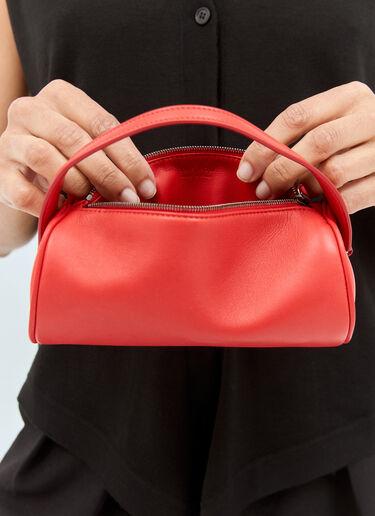 Round 90's Handbag The Row Round 90's Handbag Red row0258045