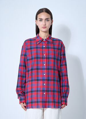 The Row Nesson Shirt Red row0260019