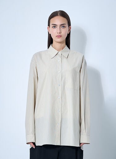 The Row Nesson Shirt Green row0260020