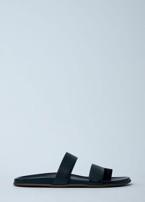 The Row Hugh Sandals Black row0260024