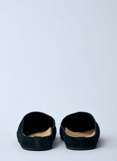 The Row Hugo 拖鞋  黑色 row0260027