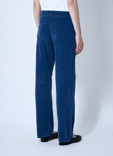 The Row Tarley Corduroy Pants Blue row0260038