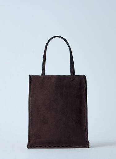 Small To Go Tote Bag The Row Small To Go Tote Bag Brown row0260047