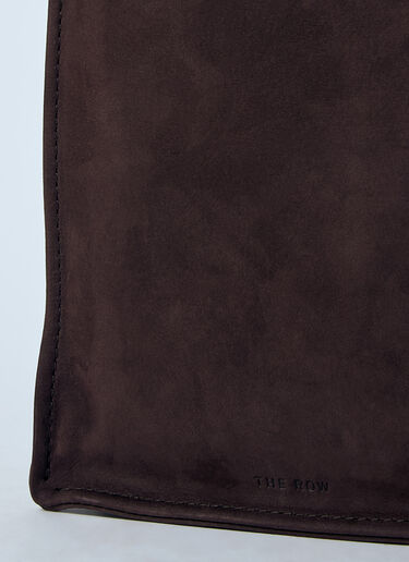 Small To Go Tote Bag The Row Small To Go Tote Bag Brown row0260047
