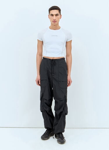 Cassey Crop T-Shirt RUNNING ORDER Cassey Crop T-Shirt White run0356004