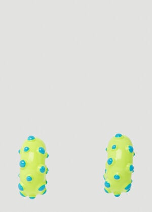 SAFSAFU Neon Rave Earrings Green saf0250001