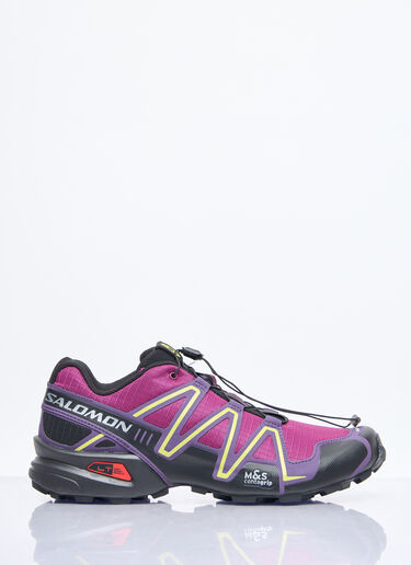 Salomon スピードクロス3 スニーカー  パープル sal0158015