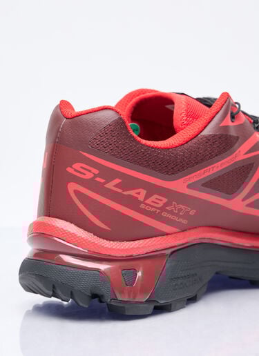 XT-6スニーカー Salomon XT-6スニーカー レッド sal0358004