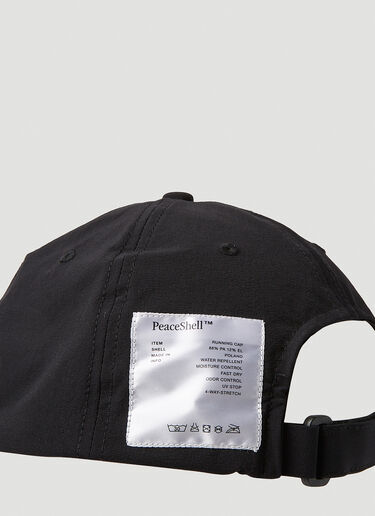 Peaceshell Running Cap Satisfy Peaceshell Running Cap Black sat0151008