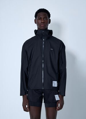 Satisfy Pertex 3L Fly Rain Jacket Black sat0160004