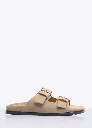 Scarosso Enea Suede Sandals Beige scr0158015