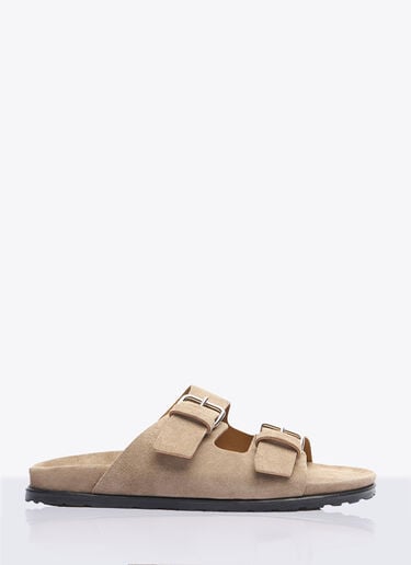 Scarosso Enea Suede Sandals Beige scr0158015