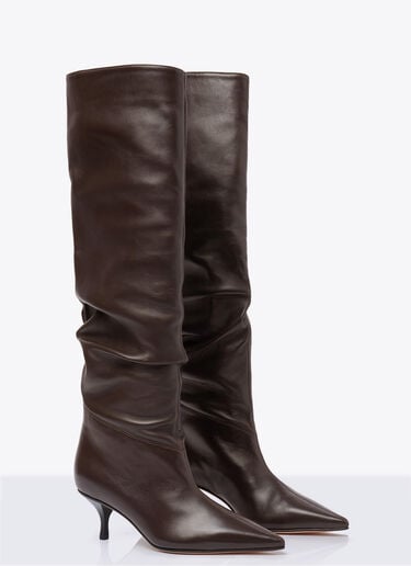 Scarosso Barbara High Boots Brown scr0258005