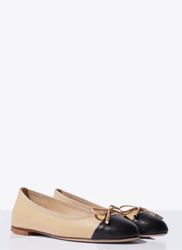 Scarosso Carla Ballerina Flats Beige scr0258007