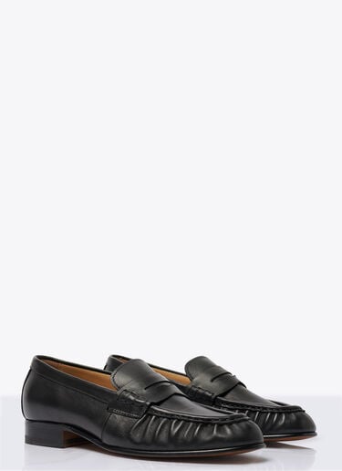 Scarosso Mar Penny Loafers Black scr0258031