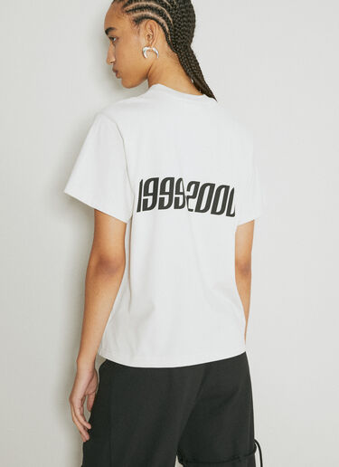 Logo Print T-Shirt Song for the Mute Logo Print T-Shirt White sfm0254009