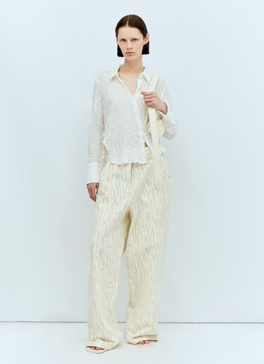 Printed Pants Song for the Mute Printed Pants Cream sfm0256010