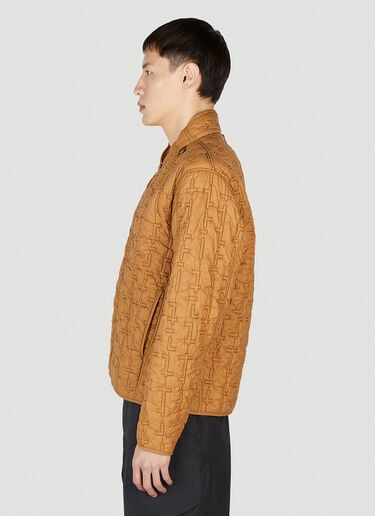 Quilted Liner Jacket Stone Island Shadow Project Quilted Liner Jacket Light Brown shd0152007