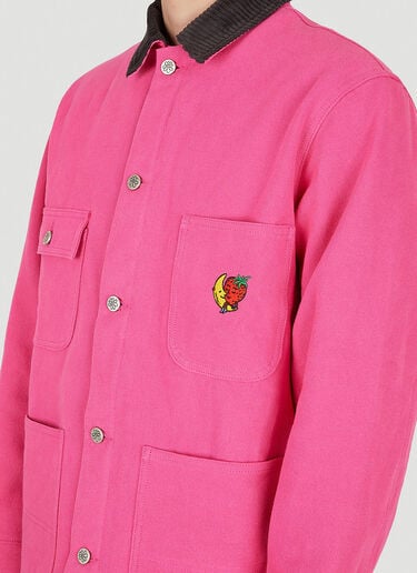 Sky High Farm Workwear Workwear Canvas Chore Jacket Pink skh0350014