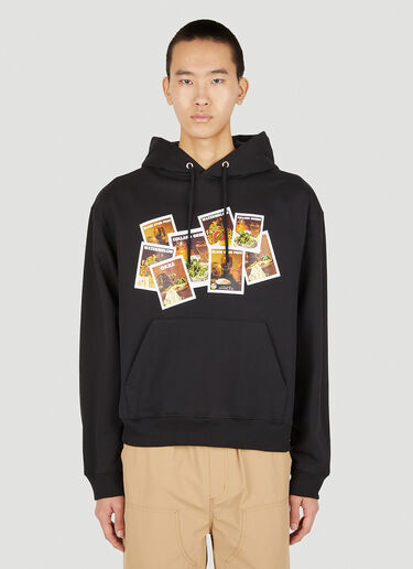 x Denim Tears Hooded Sweatshirt Sky High Farm Workwear x Denim Tears Hooded Sweatshirt Black skh0350021