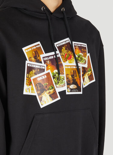 x Denim Tears Hooded Sweatshirt Sky High Farm Workwear x Denim Tears Hooded Sweatshirt Black skh0350021