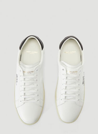 Court Classic 徽标运动鞋 Saint Laurent Court Classic 徽标运动鞋 白色 sla0140023