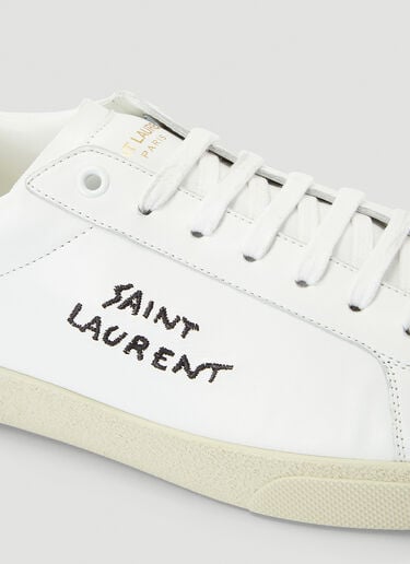 Court Classic 徽标运动鞋 Saint Laurent Court Classic 徽标运动鞋 白色 sla0140023
