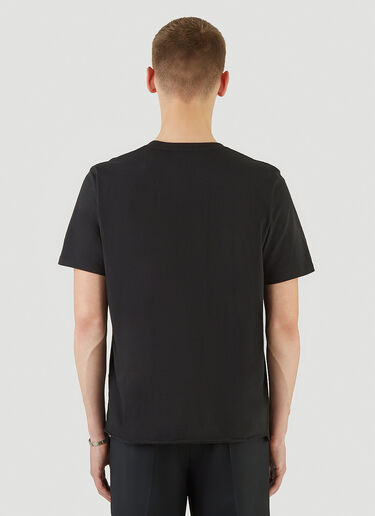 Crewneck T-Shirt Saint Laurent Crewneck T-Shirt Black sla0143012