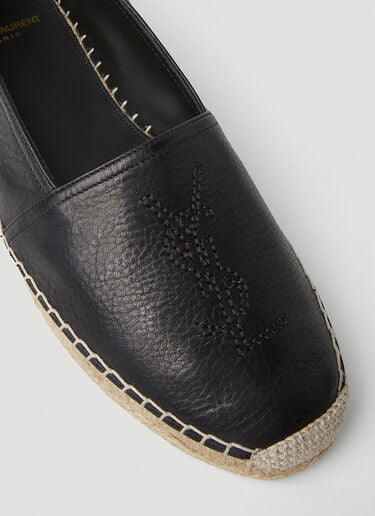 YSL Monogram Espadrilles Saint Laurent YSL Monogram Espadrilles Black sla0151041