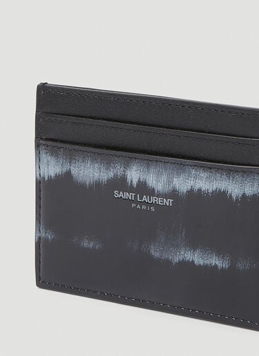 Saint Laurent 페인트 카드 홀더 블랙 sla0151072