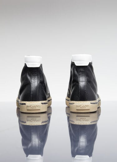 Malibu High Top Sneakers Saint Laurent Malibu High Top Sneakers Black sla0154035