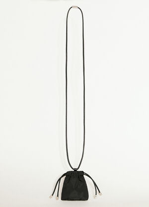 Saint Laurent Paris 迷你 Airpod 收纳袋 黑色 sla0154073
