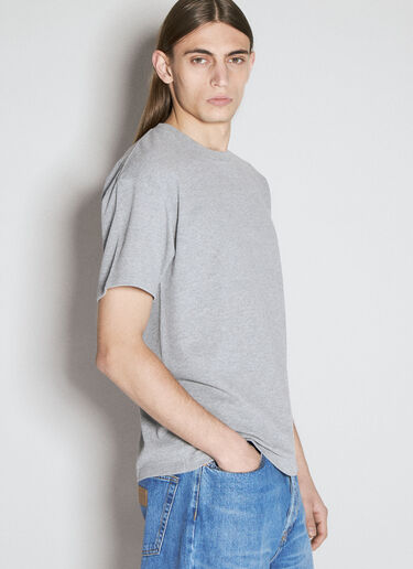 Saint Laurent カサンドラ ピケTシャツ グレー sla0156010