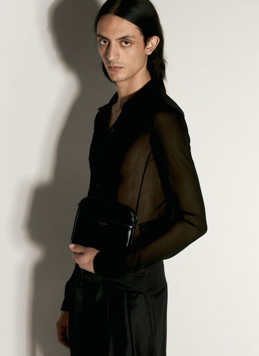 파리 미니 크로스바디 백 Saint Laurent 파리 미니 크로스바디 백 블랙 sla0156035