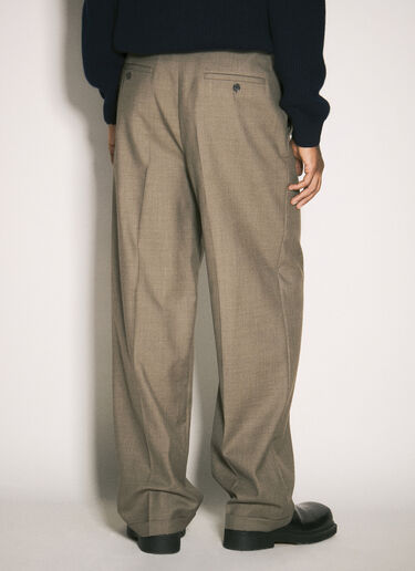 Wool Tailored Pants Saint Laurent Wool Tailored Pants Grey sla0158003