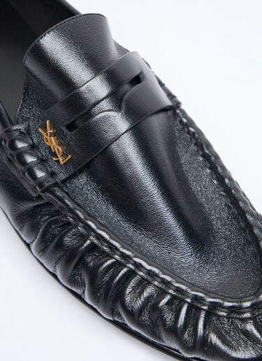 Le Loafer 便士拖鞋 Saint Laurent Le Loafer 便士拖鞋 黑色 sla0158011