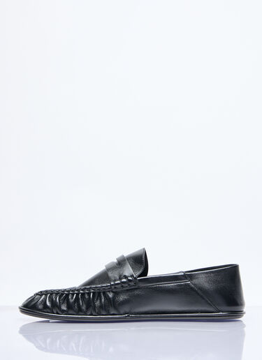 Saint Laurent Le Loafer 便士拖鞋 黑色 sla0158011