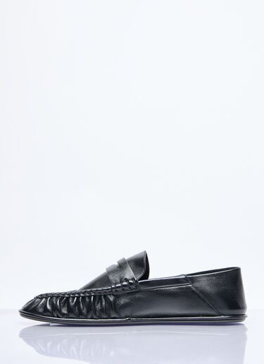 Le Loafer 便士拖鞋 Saint Laurent Le Loafer 便士拖鞋 黑色 sla0158011