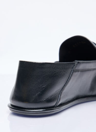 Saint Laurent Le Loafer 便士拖鞋 黑色 sla0158011