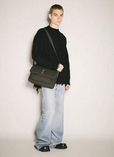 Saint Laurent 니키 메신저 백 카키 sla0158024