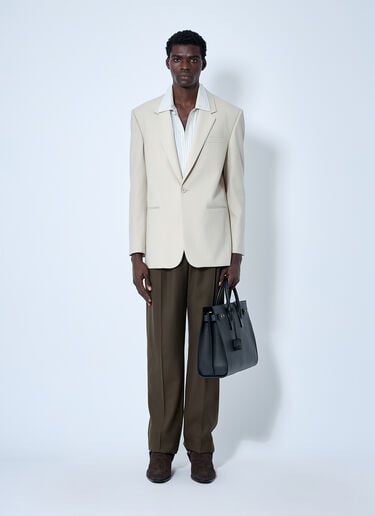 Saint Laurent Yves シングルブレストブレザー  ベージュ sla0159035