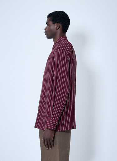 Saint Laurent Cassandre Shirt Brown sla0160003