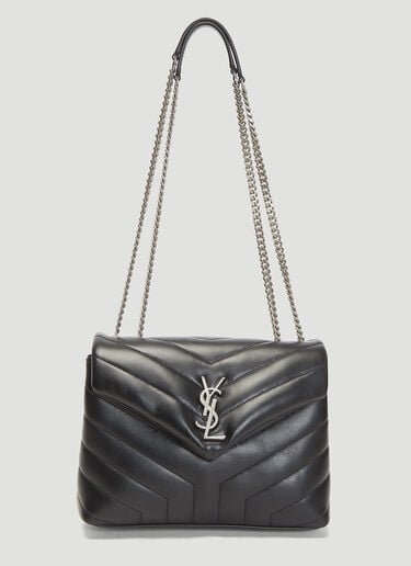 Saint Laurent Loulou Small Shoulder Bag Black sla0235028