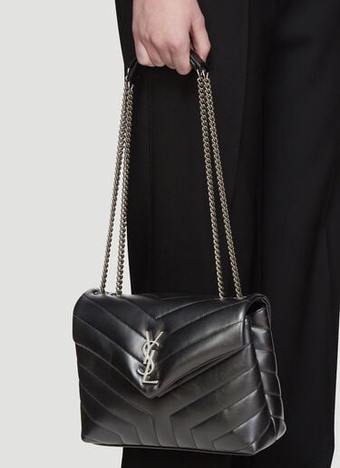 Saint Laurent Loulou Small Shoulder Bag Black sla0235028