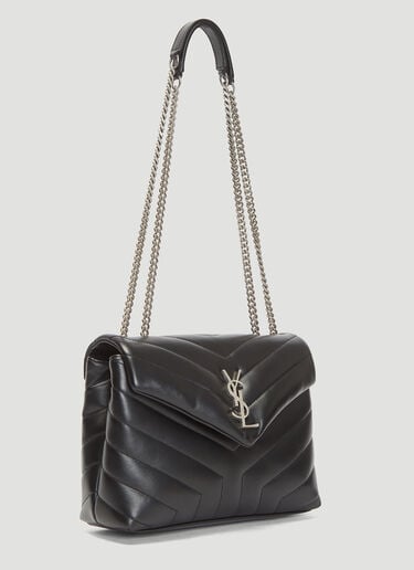 Saint Laurent Loulou Small Shoulder Bag Black sla0235028