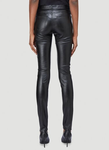 Skinny Leather Pants Saint Laurent Skinny Leather Pants Black sla0239008